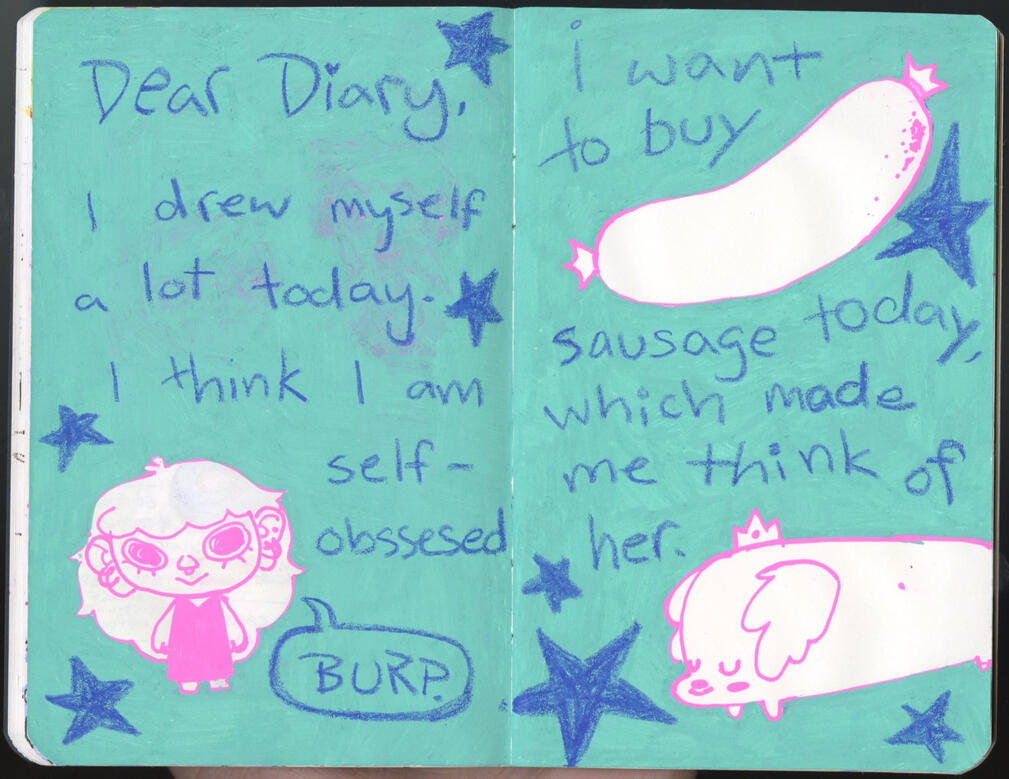 Dear Diary/Sketchbook