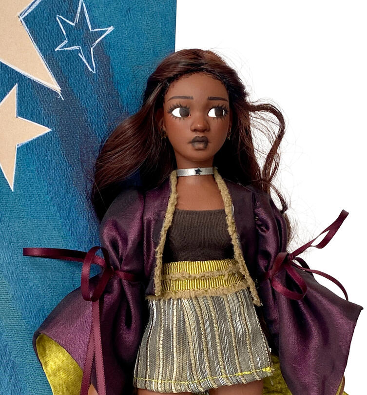 "Jane Goddard" art doll