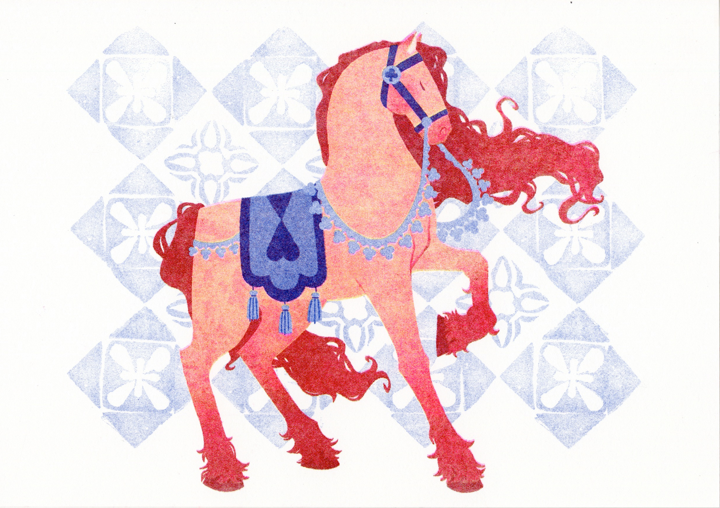 Year of the Horse A5 riso Year of the Horse A5 riso