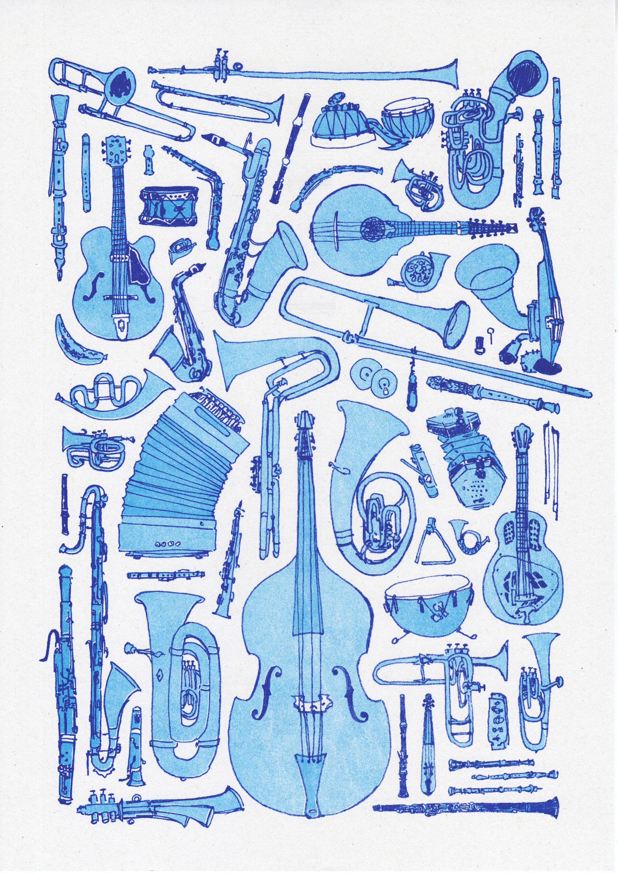 A3 riso poster