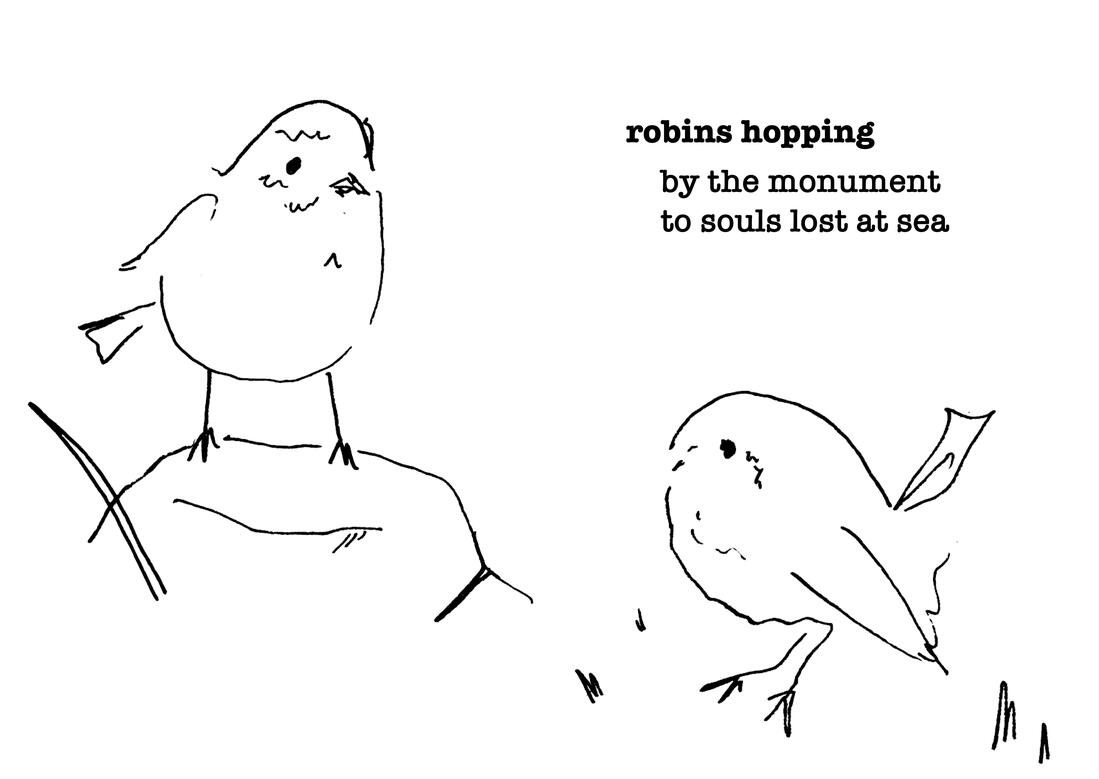 Robins Hopping